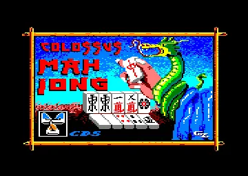 Colossus Mahjong (UK) (1987) screen shot title